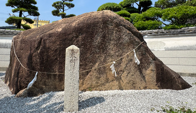 遠石影向石